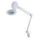 Padidinimo lempa, tvirtinama prie stalo, LED, 5 dioptrijų, 4 apšvietimo režimai (L9003LED-SL)