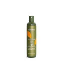 ECHOSLINE KI-POWER VEG Shampoo – paruošiamasis šampūnas plaukų rekonstrukcijai, 300 ml