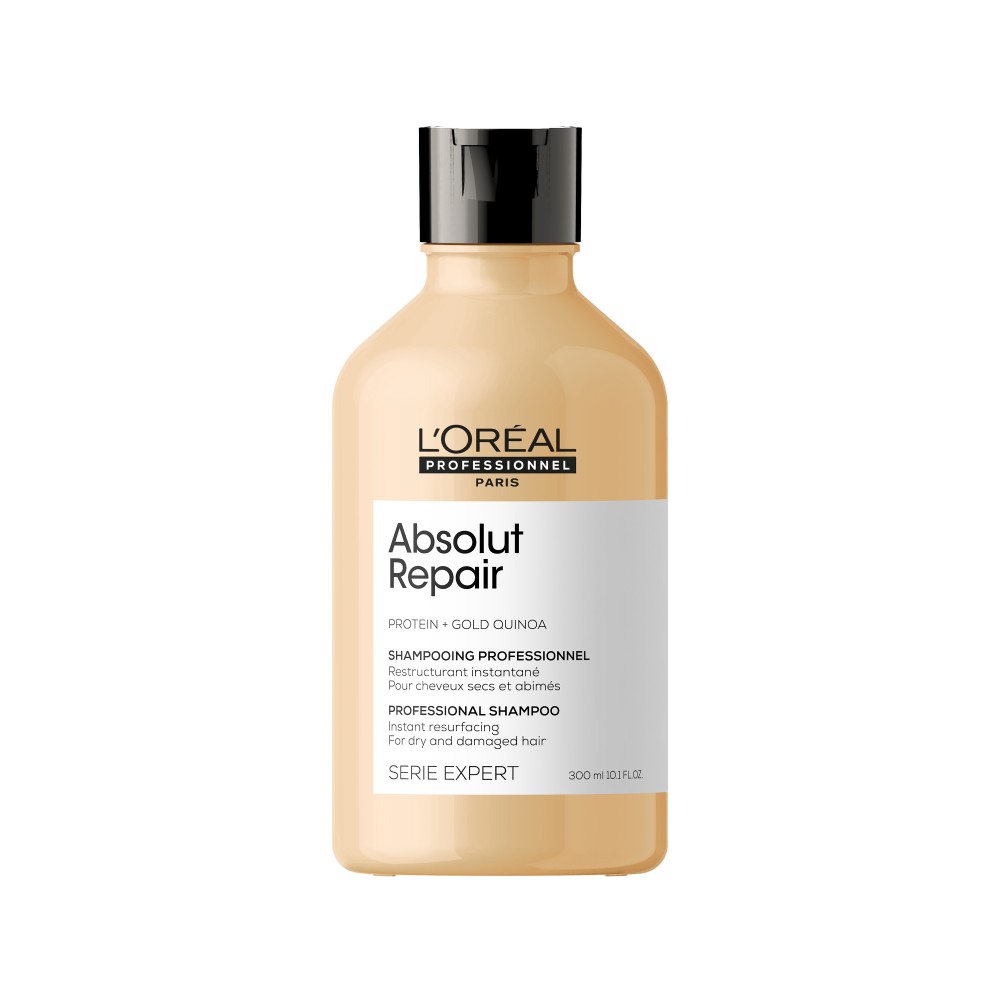 L'Oreal Professionnel Serie Expert Absolut Repair Shampoo – atstatomasis šampūnas pažeistiems plaukams, 300 ml (74221)