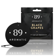 AROMATIC 89 - Pakabinamas popierinis oro gaiviklis, Juodosios vynuogės
