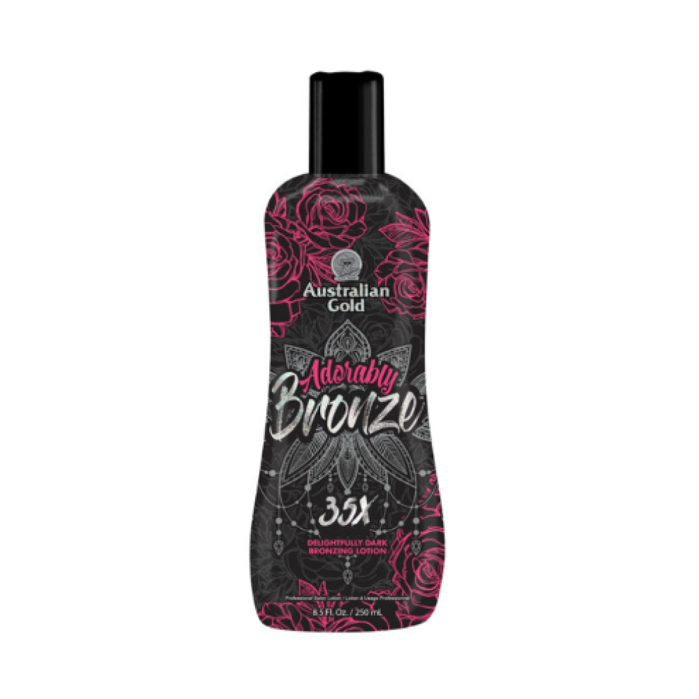 Australian Gold Adorably Bronze soliariumo kremas su bronzeriais, 250 ml (5001562)