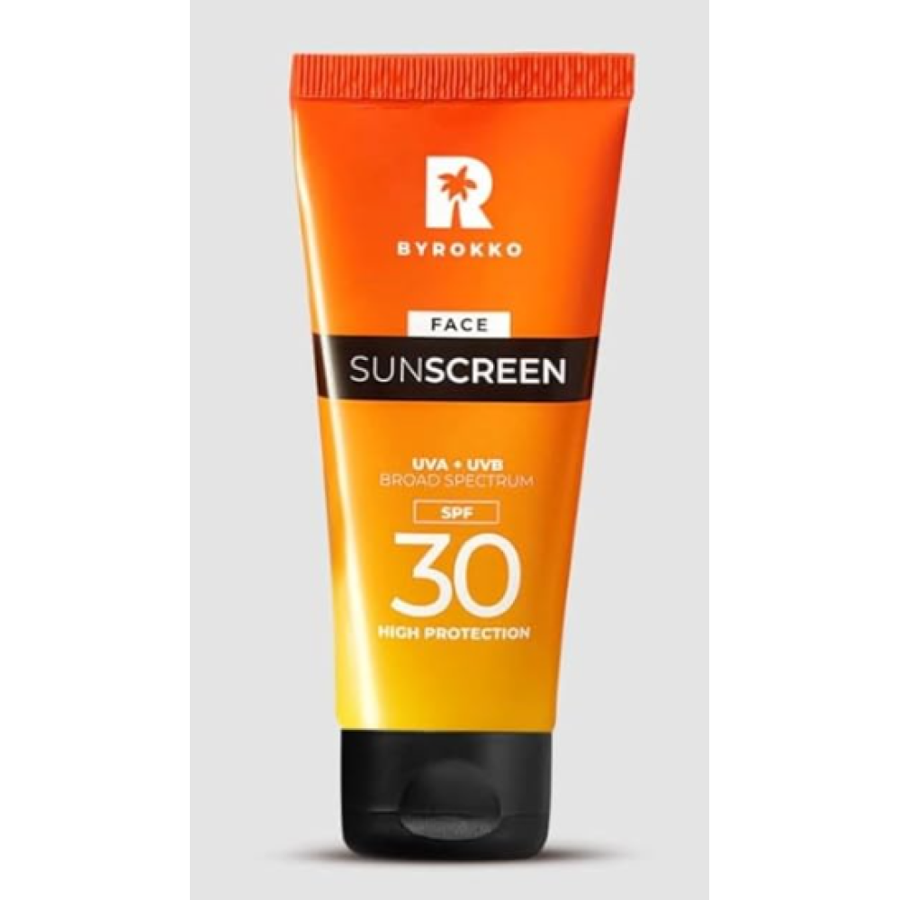 BYROKKO veido saulės kremas SPF 30, 50 ml (BY-SOL-25)