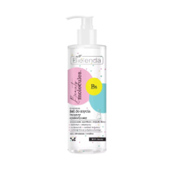Bielenda BEAUTY MOLECULES Synbiotic Face Wash Gel – molekulinė sinbiotinė veido prausimosi želė, 195 ml