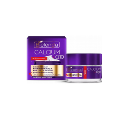 Bielenda CALCIUM +Q10 Ultra Lifting akių ir lūpų kontūrų kremas-koncentratas, priešraukšlinis, 15 ml