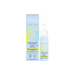 Bielenda C MARINE HYDRO-Booster serum – serumas-būsteris, giliai drėkinantis, šviesinantis, naktinis, 30 ml