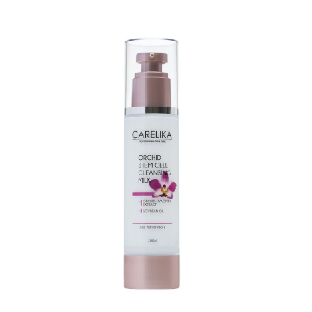 CARELIKA Orchid Stem Cell Cleansing Milk – valomasis pienelis su orchidėjų kamieninėmis ląstelėmis, 100 ml (CPOSCCM100)