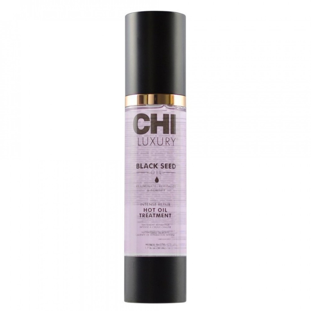 CHI LUXURY Black Seed Oil karštasis aliejus – intensyviai atstatantis, 50 ml (CHILOT1)