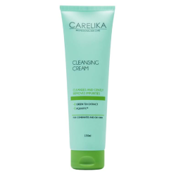 CARELIKA valomasis kremas su žaliąja arbata, 150 ml