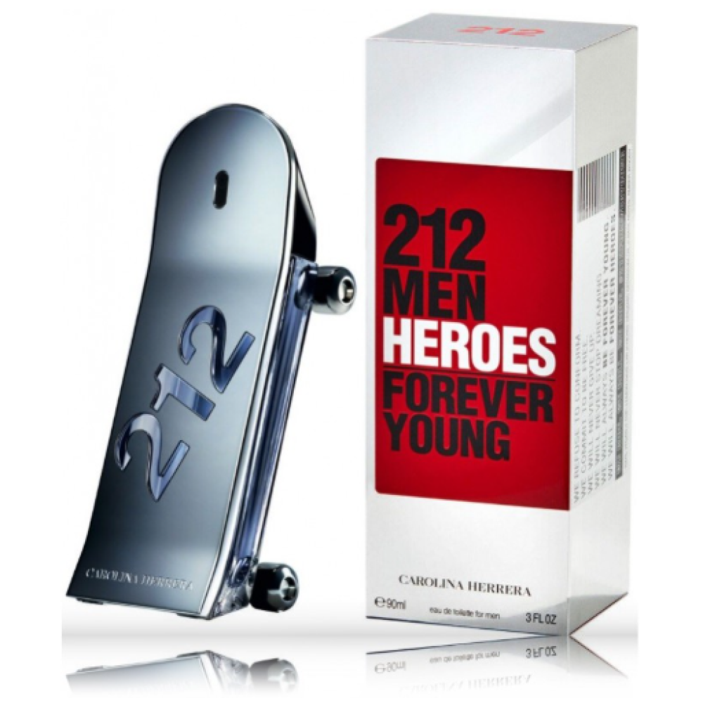 CAROLINA HERRERA 212 Men Heroes, EDT — vyrų kvepalai