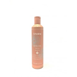 ECHOSLINE Keratin Vegan Shampoo - Atstatomasis šampūnas, 300 ml