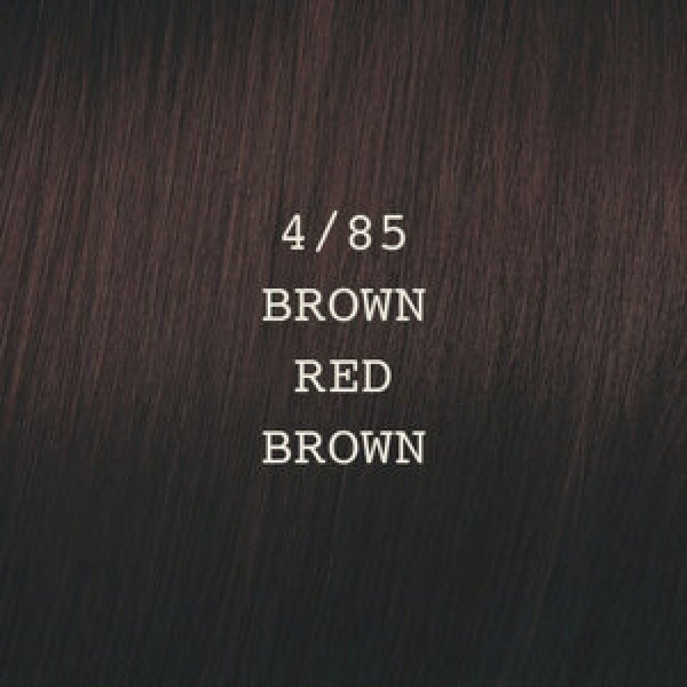 ELGON Moda&Styling Hair Colour - kreminiai plaukų dažai, 4/85 – ruda–raudona–ruda (elg-4-85)