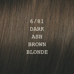 ELGON Moda&Styling Hair Colour – kreminiai plaukų dažai, 6/81 – tamsus pelenų rudas-blondas