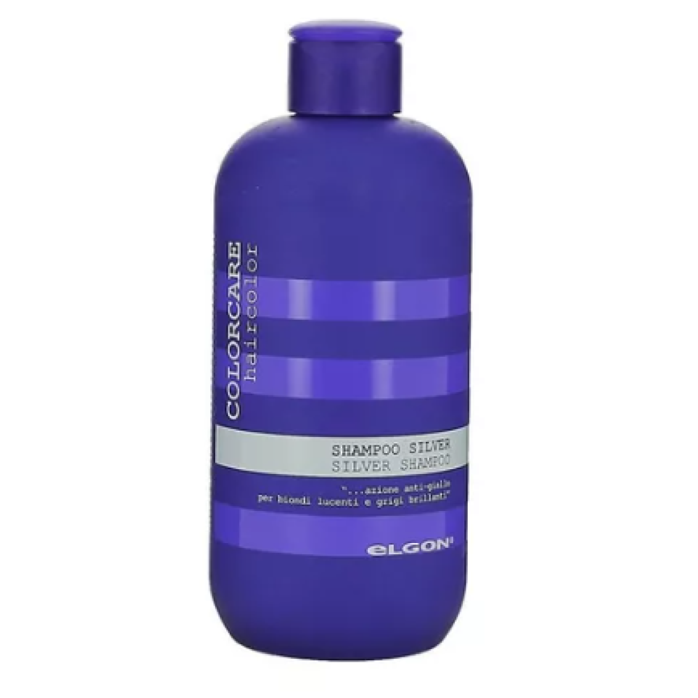 ELGON Silver Shampoo - šampūnas geltonumo neutralizavimui, 300 ml