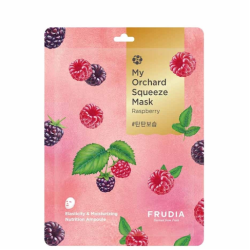 Frudia My Orchard Raspberry Squeeze Mask - drėkinamoji lakštinė veido kaukė, avietės