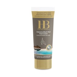 H&B Intensive Black Mud kojų kremas su juoduoju purvu, 200 ml