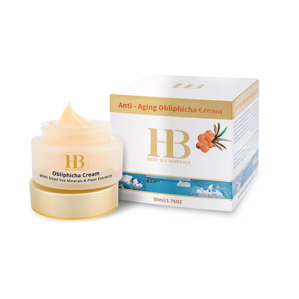 HEALTH&BEAUTY Anti-Aging Obliphicha Cream - Drėkinamasis veido kremas su šaltalankių aliejumi (H&B00007)