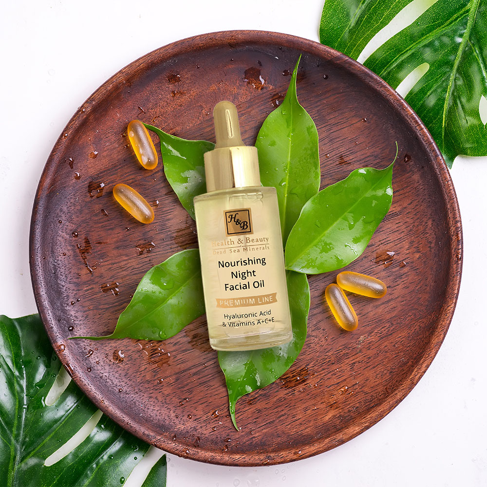 HEALTH&BEAUTY Maitinantis naktinis veido aliejus, 40ml (HB-oil)