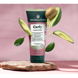 HERBATINT CURLY kondicionierius - balzamas garbanotiems plaukams, 200 ml