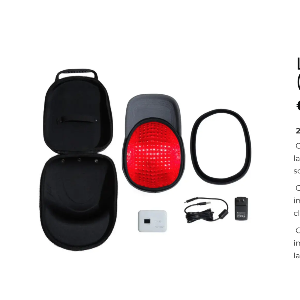 HairMax LaserCap 272 PowerFlex – lazerinė kepurė (LASER 272)