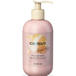 Inebrya Ice Cream Argan Age Pro-Age Mask – atstatomoji plaukų kaukė, 300 ml
