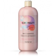 Inebrya Ice Cream Dry-T Shampoo - Maitinantis šampūnas sausiems, pūstiems ir chemiškai apdorotiems plaukams, 1000 ml