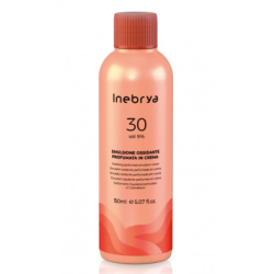 Inebrya Hydrogen Peroxide 30vol (9%) - aromatizuota oksiduojanti emulsija su pieno baltymais, 150 ml