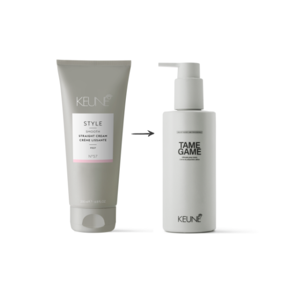 KEUNE Style TAME GAME - paruošiamasis plaukų kremas prieš formavimą, 200 ml (27467)
