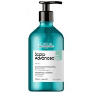 L'Oreal Professionnel Serie Expert Scalp Advanced Anti-Oiliness Shampoo – valomasis šampūnas nuo pleiskanų, 500 ml