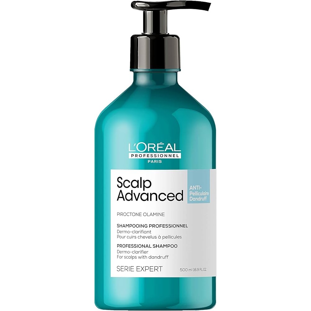L'Oreal Professionnel Serie Expert Scalp Advanced Anti-Pelliculaire Dandruff Shampoo – valomasis šampūnas nuo pleiskanų, 500 ml