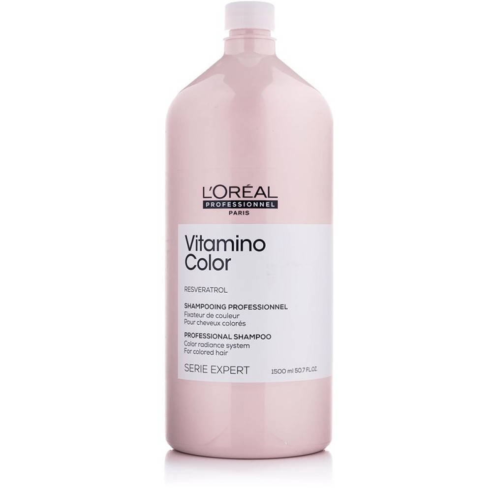 L'Oreal Professionnel Serie Expert Vitamino Color Shampoo - šampūnas dažytiems plaukams, 1500 ml