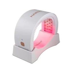 HairMax LaserBand 82 - ComfortFlex lazerinė šukų juosta, rožinio aukso