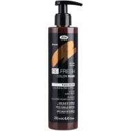 Lisap Milano Re.Fresh Color Mask - tonuojanti kaukė, CHOCOLATE