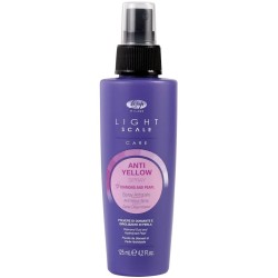 Lisap Milano Anti-yellow Light Scale Spray – purškiklis šviesiems, išbalintiems arba natūraliai žiliems plaukams, 125 ml
