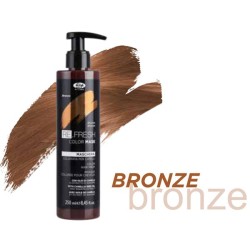 Lisap Milano Re.Fresh Color Mask – tonuojanti kaukė, Bronzinė