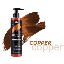 Lisap Milano Re.Fresh Color Mask — tonuojanti kaukė, COPPER