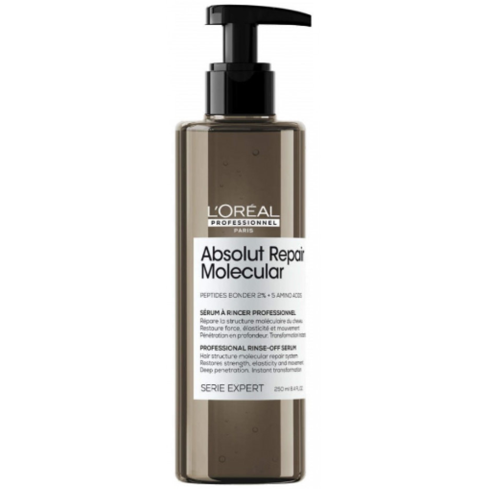 L'Oreal Professionnel Serie Expert Absolut Repair Molecular Serum — serumas plaukų atstatymui, 250 ml (3474637188214)