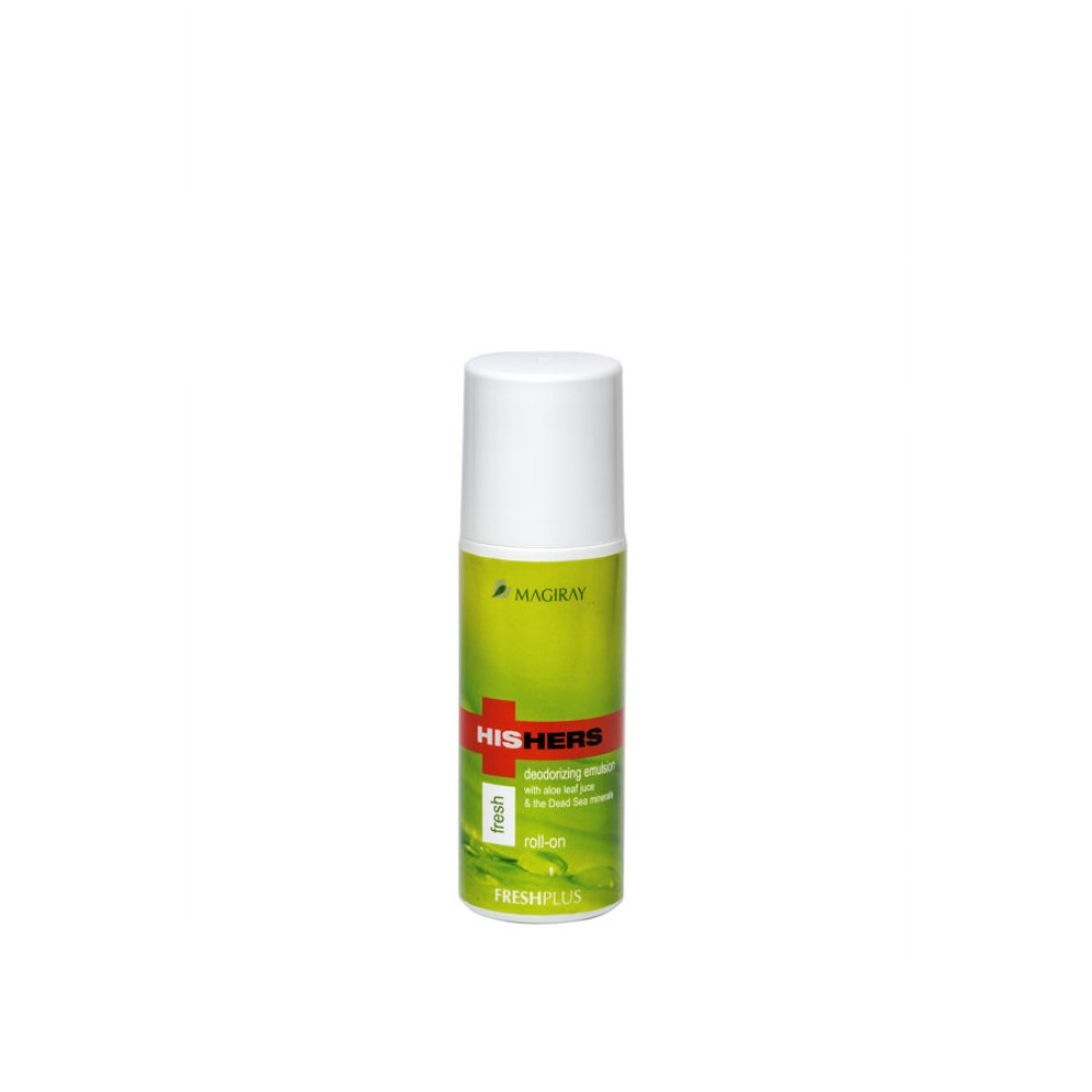 MAGIRAY HISHERS Fresh Plus roll-on dezodorantas visai šeimai, 75 ml (725687)