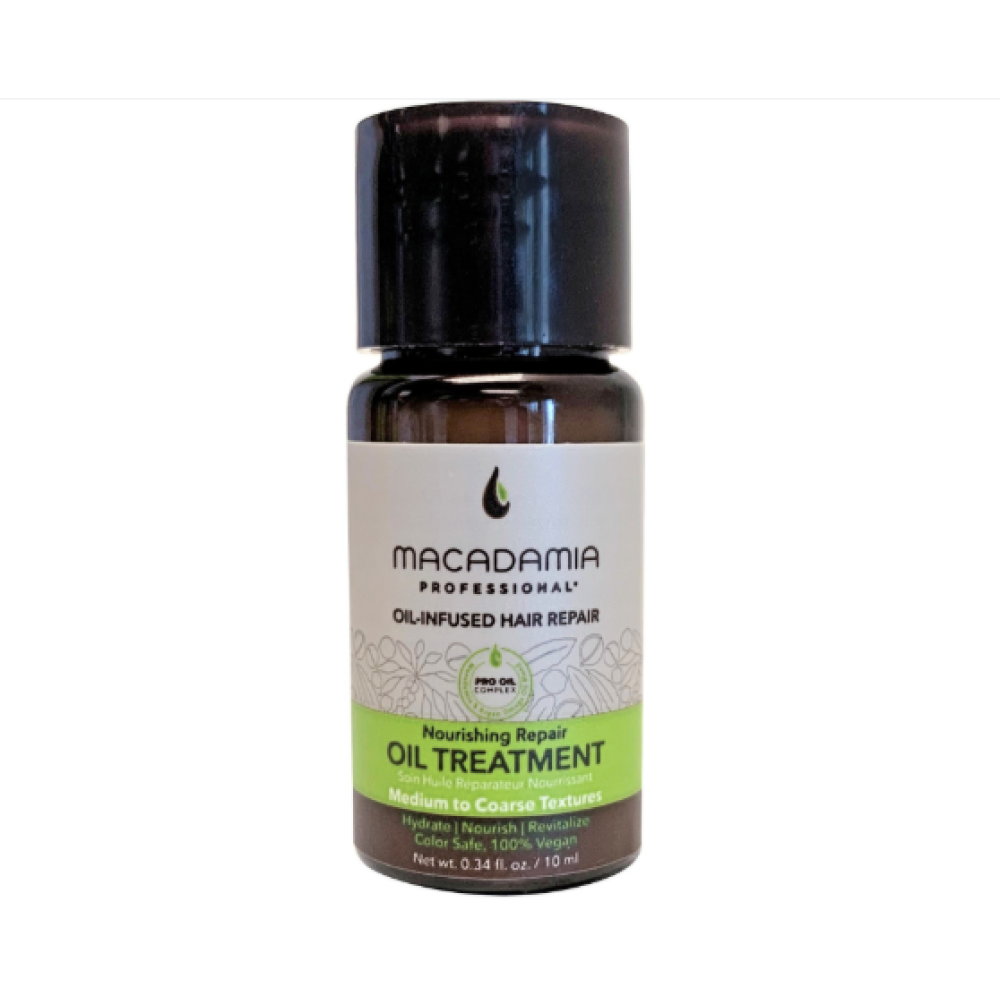 MACADAMIA Nourishing Repair Oil Treatment - Maitinantis ir atstatantis plaukų aliejus, 10 ml (400102NEW)