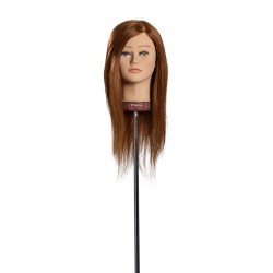 Manekeno galva Julia su natūraliais plaukais, 40 cm