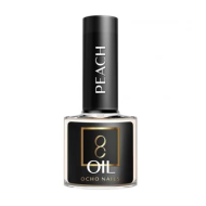 OCHO NAILS Cuticle oil PEACH – nagų odelių aliejus su persiko kvapu, 5 ml