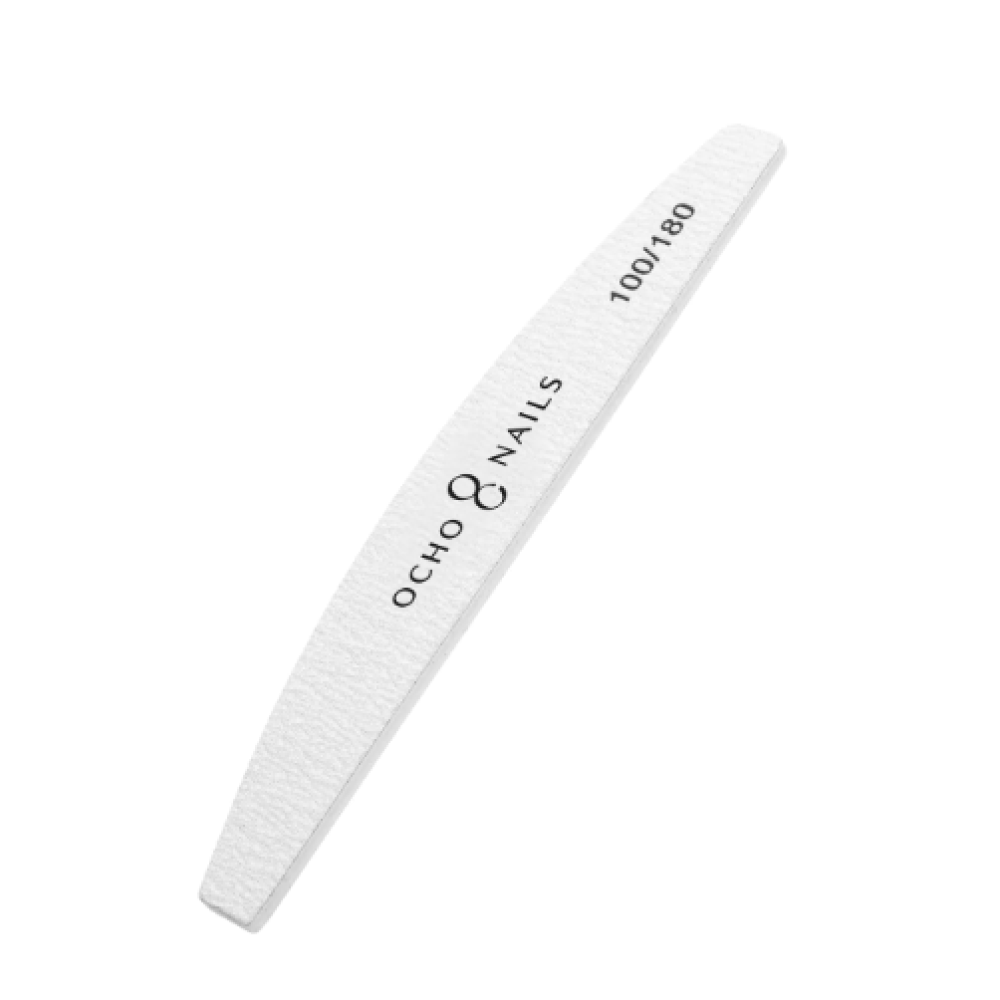 Nagų dildė OCHO NAILS Half Moon File 100/180 (150148)