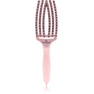 Olivia Garden Fingerbrush Pastel Pink Combo Medium – plaukų šepetys