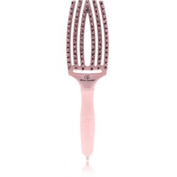 Olivia Garden Fingerbrush Pastel Pink Combo Medium – plaukų šepetys