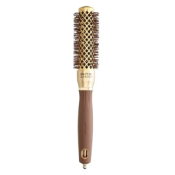 Olivia Garden Expert Blowout Shine Gold plaukų šepetys 25 mm