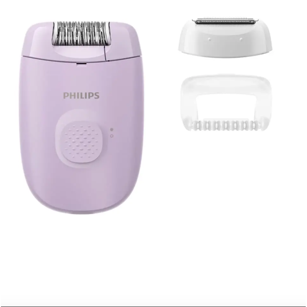 PHILIPS 2000 serijos epiliatorius su laidu, violetinis (BRE237/00)