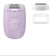 PHILIPS 2000 serijos epiliatorius su laidu, violetinis (BRE237/00)