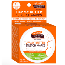 Palmer's Tummy Butter nuo strijų – masažo sviestas pilvui, 125 g