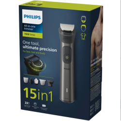 PHILIPS Multigroom Series 7000 viskas viename trimeris veidui, plaukams ir kūnui, plieninis, art. MG7940/15