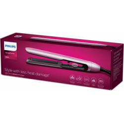 PHILIPS THERMOSHIELD plaukų tiesintuvas BHS530/00, šviesiai rožinis