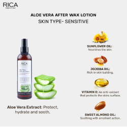 RICA Aloe Vera losjonas po depiliacijos, 250 ml